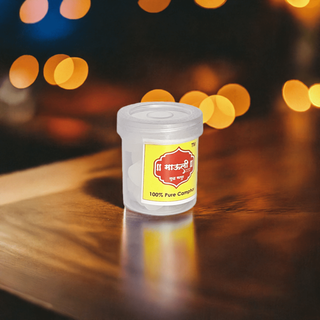 Mauli 777 - Pure Puja Camphor 50g Jar