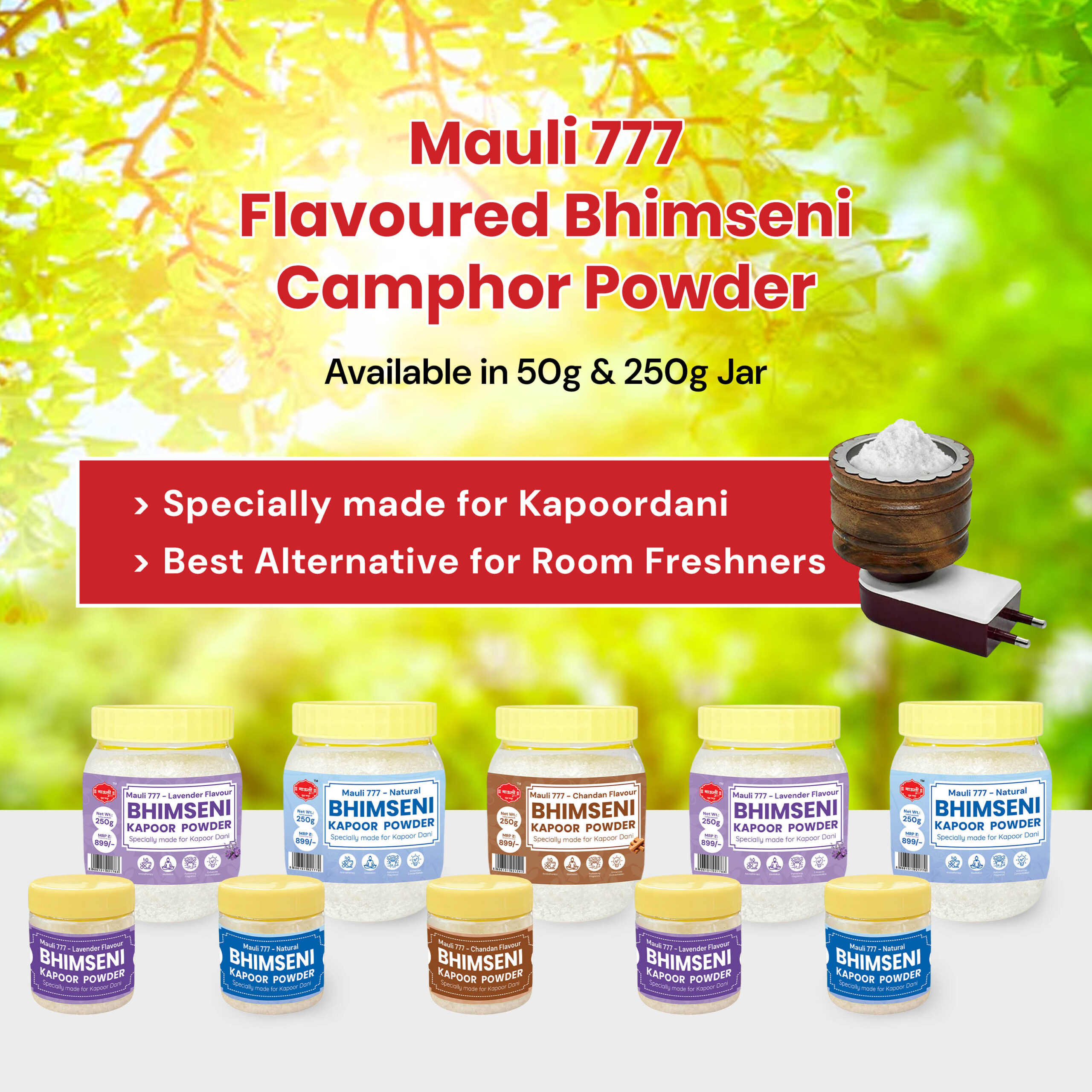Flavoured Bhimseni Camphor Powder cover-2